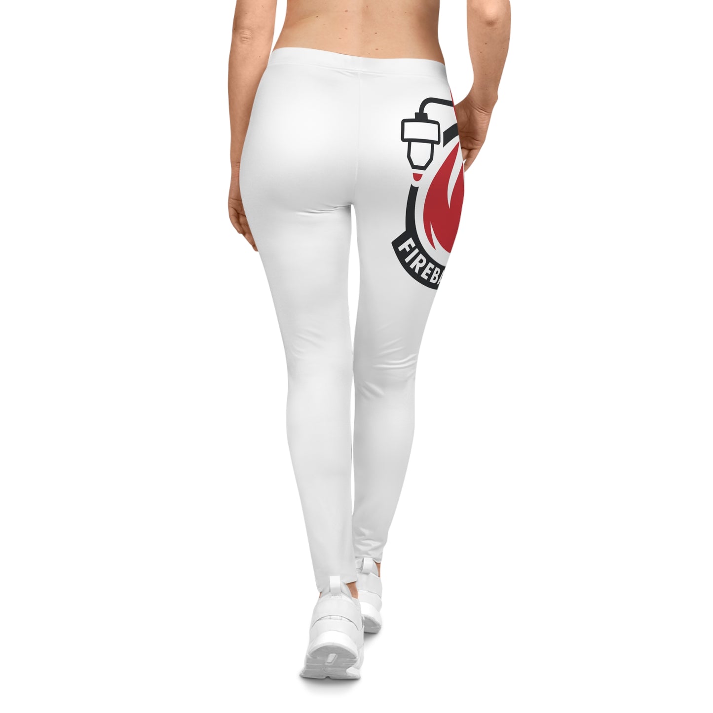 Fireball 3D - Women's Leggings - White