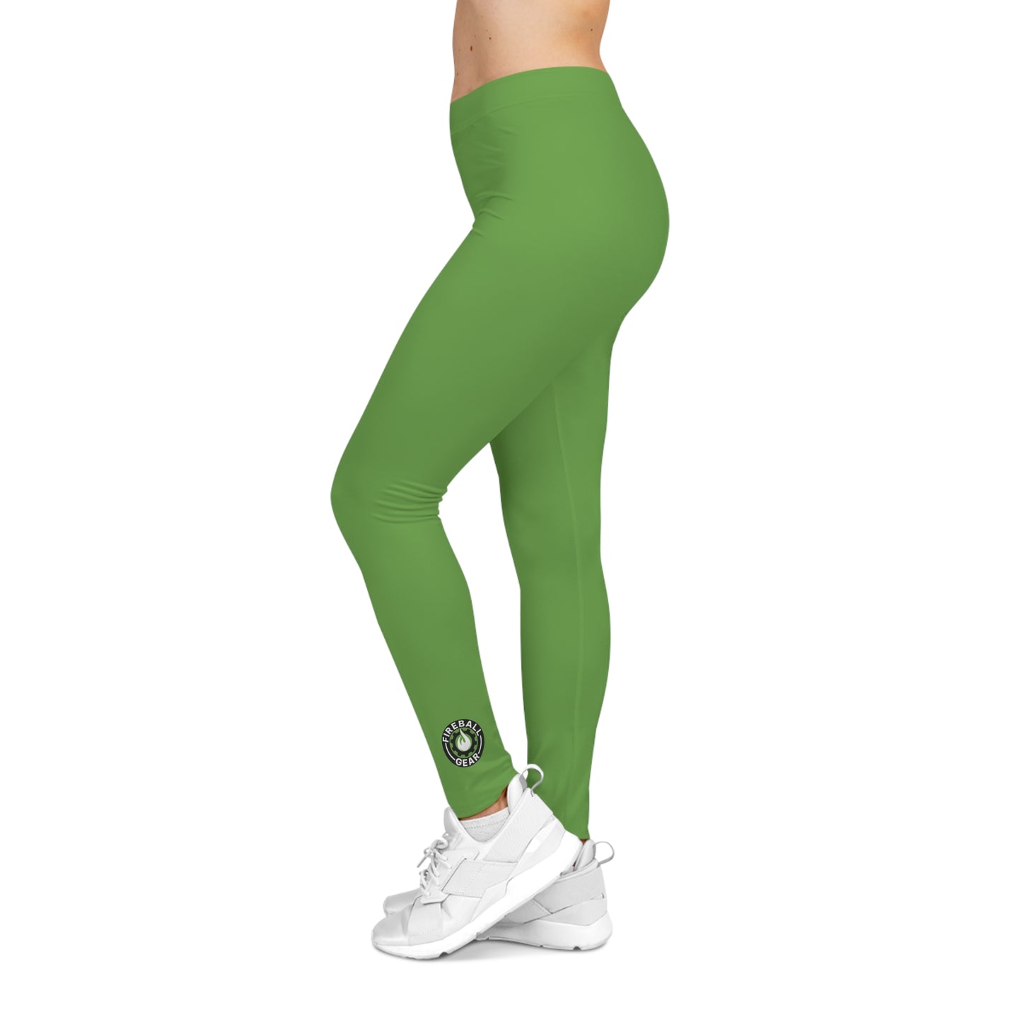 Fireball 3D - Women's Leggings - Green