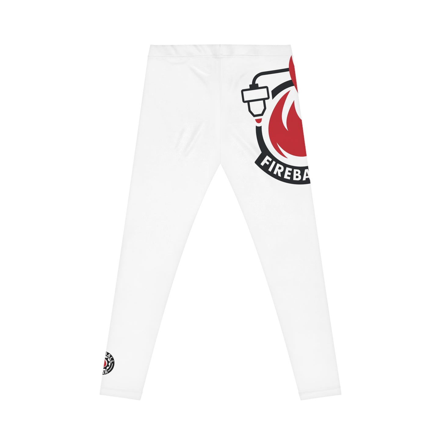 Fireball 3D - Women's Leggings - White
