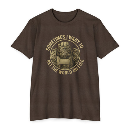 Fallout - Sometimes I Want to, Set the World on Fire - T-shirt