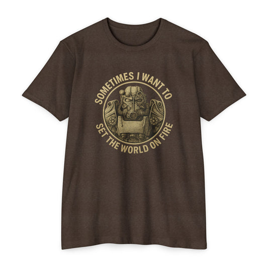 Fallout - Sometimes I Want to, Set the World on Fire - T-shirt