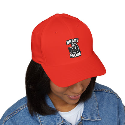 Beast Mode Series - Arm Flex - FlexFit Embroidered Baseball Cap