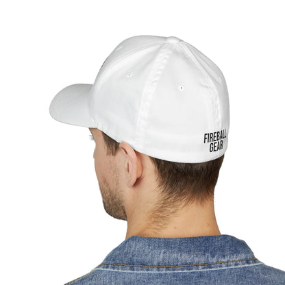 Fireball 3D - Light Colors - FlexFit Embroidered Baseball Cap