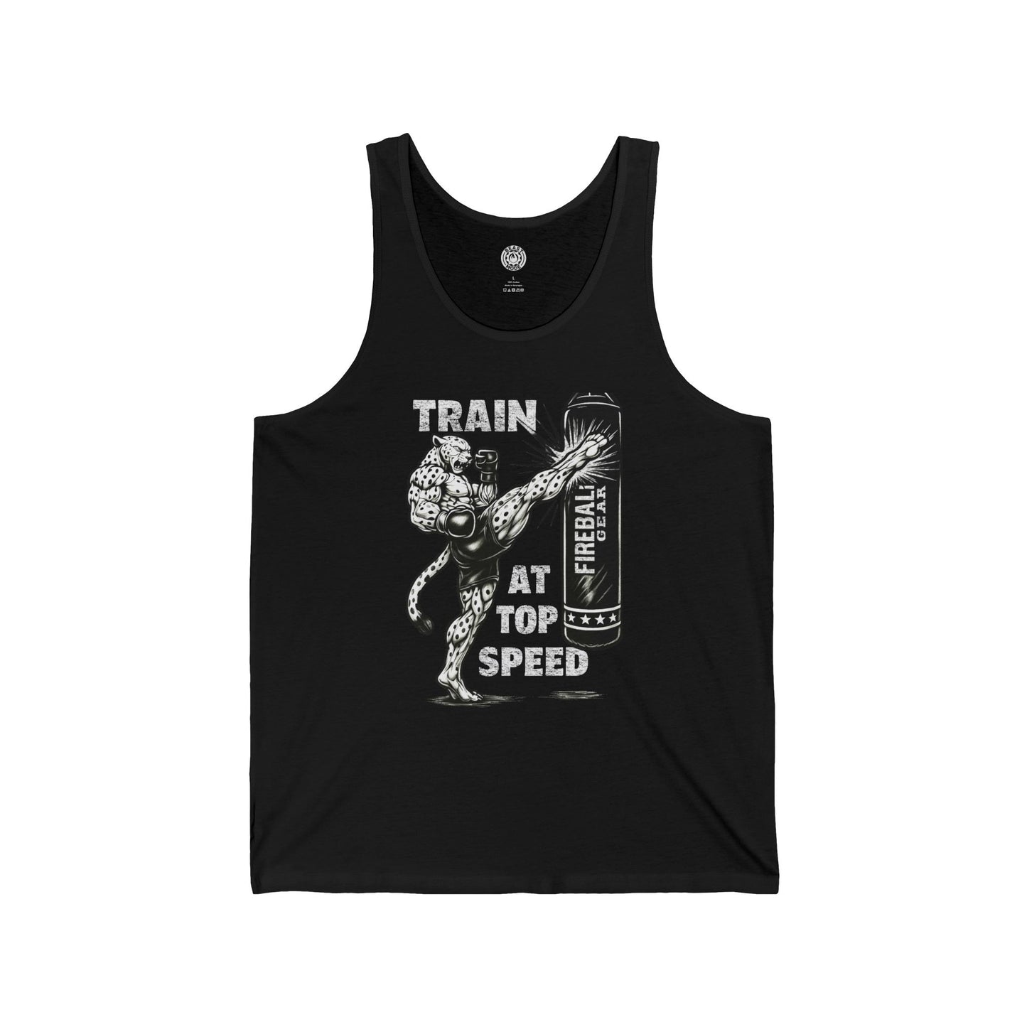Beast Mode Series - Train at Top Speed - Jersey Tank Top
