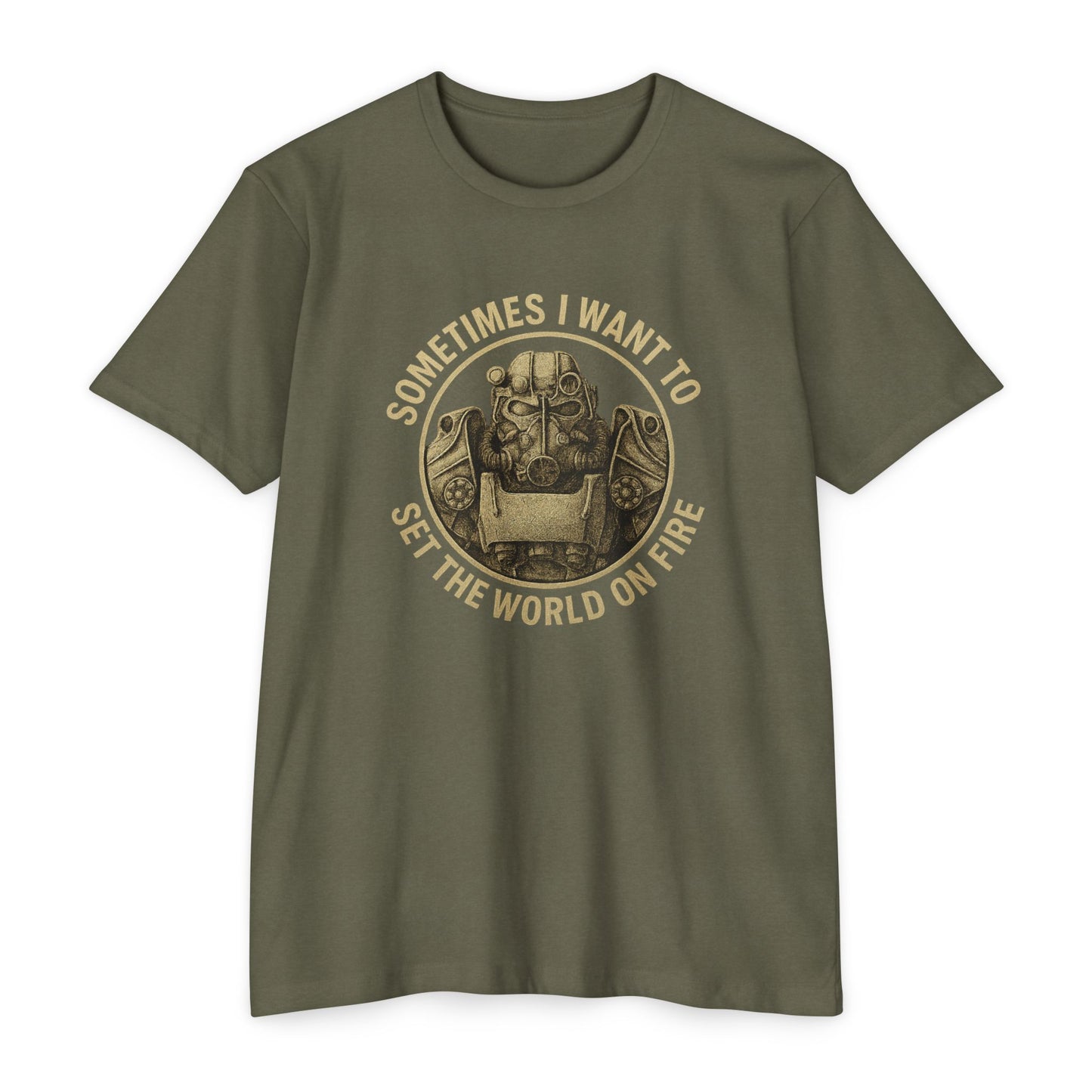 Fallout - Sometimes I Want to, Set the World on Fire - T-shirt