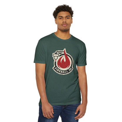 Fireball 3D - Distressed - T-shirt