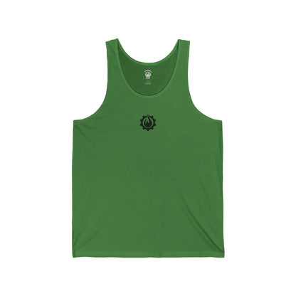 Fireball Gear - Flame & Gear - Black - Jersey Tank Top