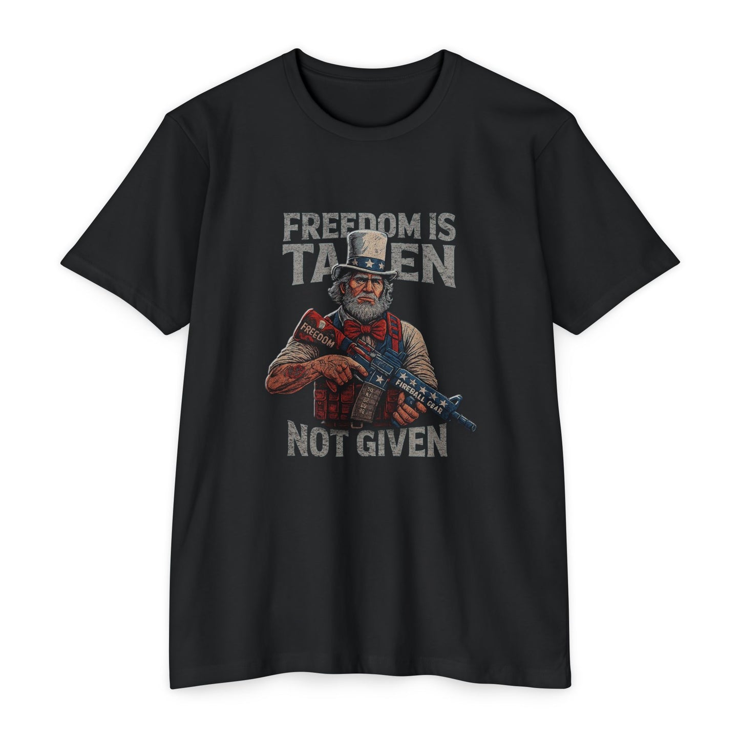 Freedom is Taken, Not Given - T-shirt