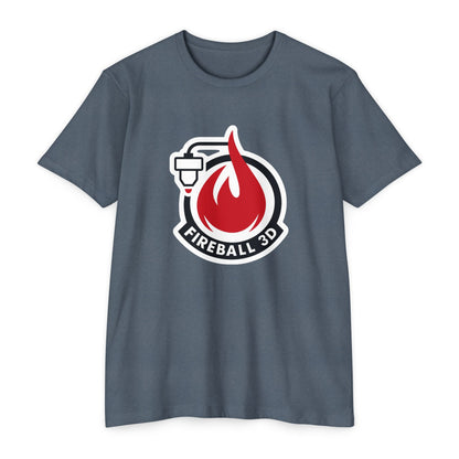 Fireball 3D - Outlined - T-shirt