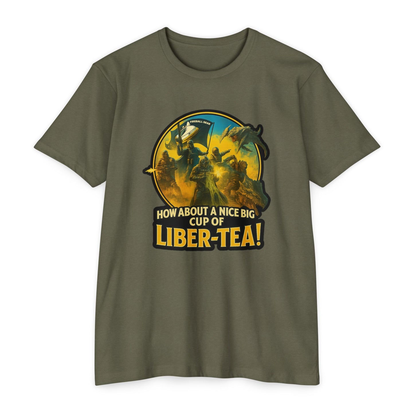 Hell Divers - Have a Nice Big Cup of LIBRA-TEA! - T-shirt