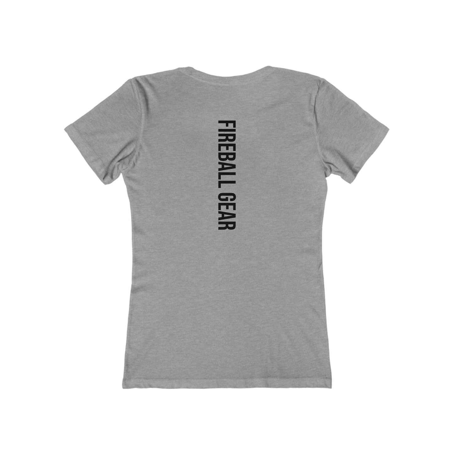 Fireball Gear - Flame & Gear - Black - Women's Slim Fit T-shirt