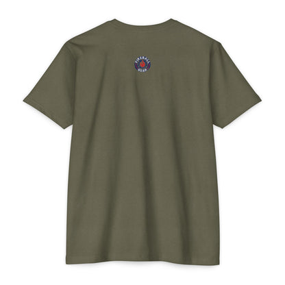 Painted Patriotic Skull - T-shirt
