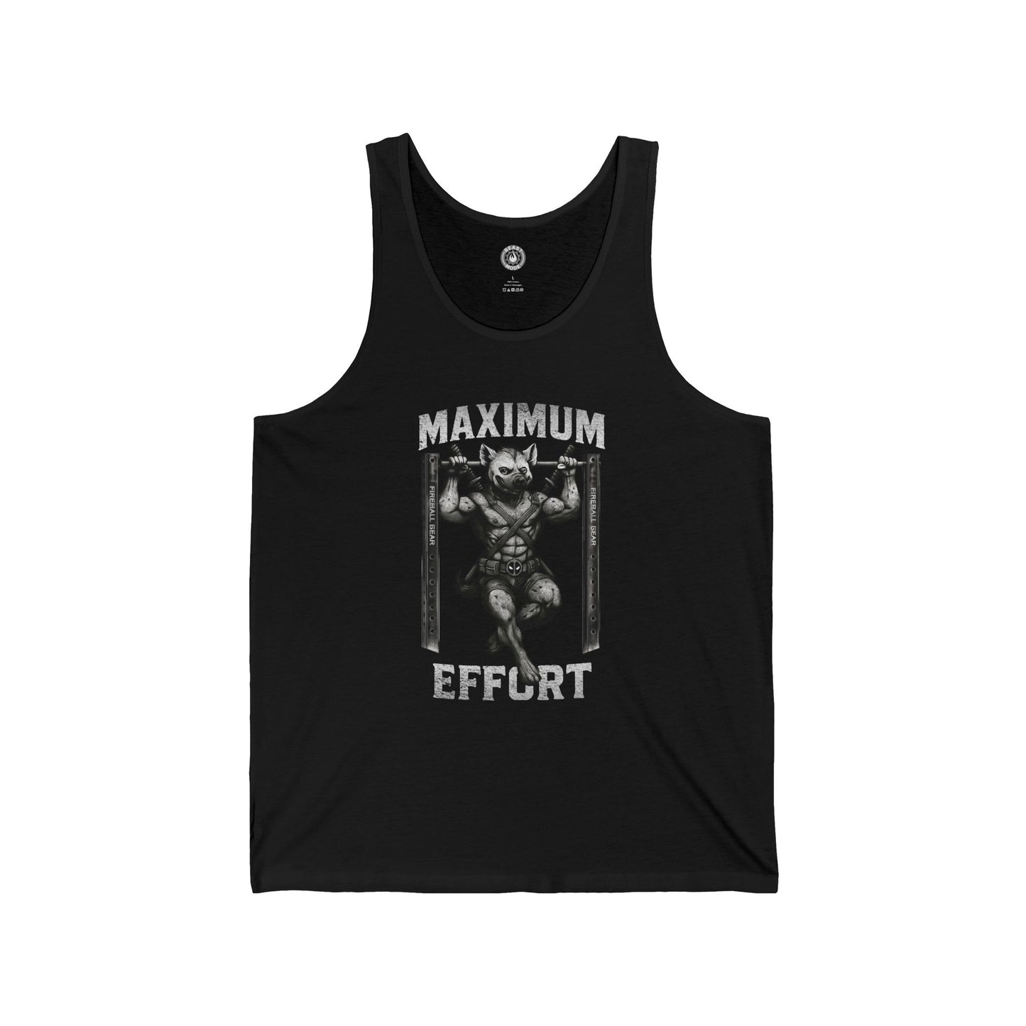 Beast Mode Series - Maximum Effort - Fitness Jersey Tank Top