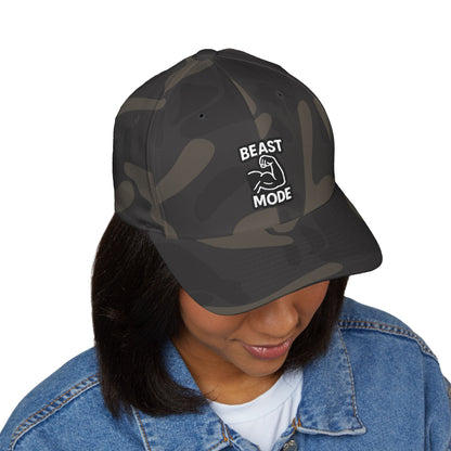 Beast Mode Series - Arm Flex - FlexFit Embroidered Baseball Cap