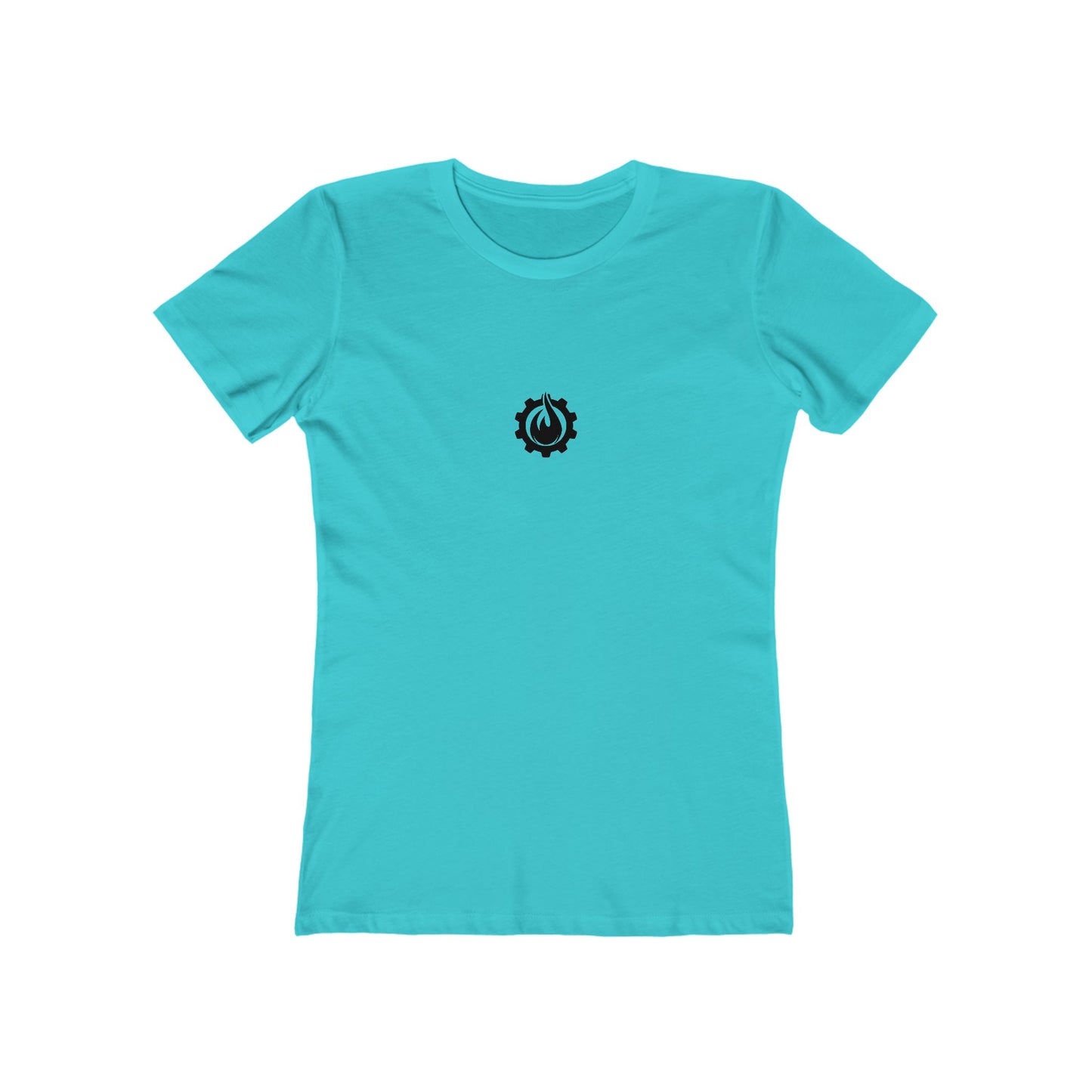 Fireball Gear - Flame & Gear - Black - Women's Slim Fit T-shirt