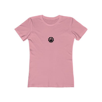 Fireball Gear - Flame & Gear - Black - Women's Slim Fit T-shirt