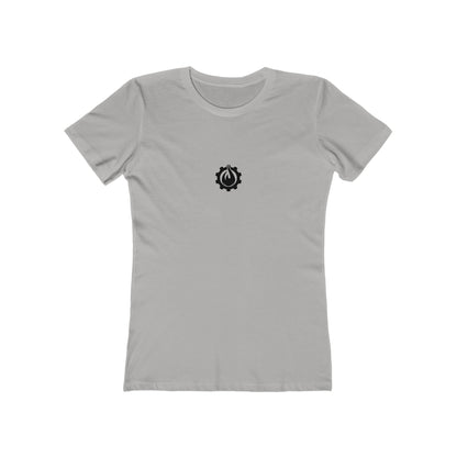 Fireball Gear - Flame & Gear - Black - Women's Slim Fit T-shirt