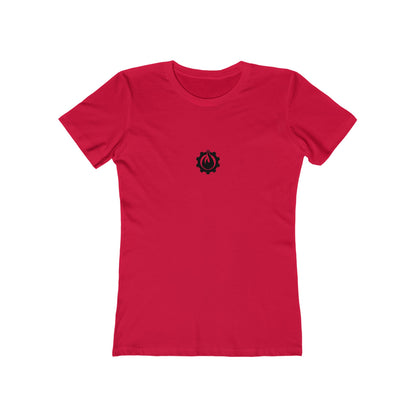 Fireball Gear - Flame & Gear - Black - Women's Slim Fit T-shirt