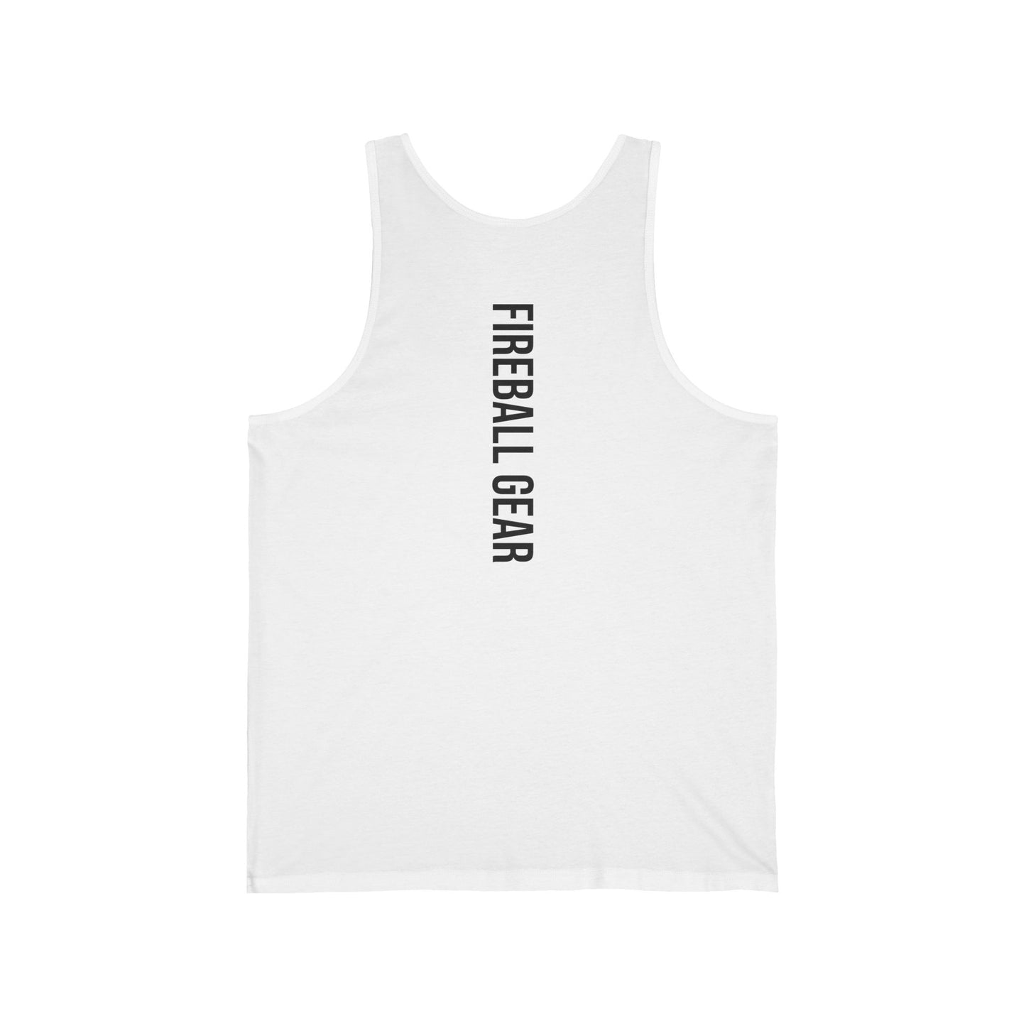 Fireball Gear - Flame & Gear - Black - Jersey Tank Top