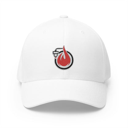 Fireball 3D - Light Colors - FlexFit Embroidered Baseball Cap