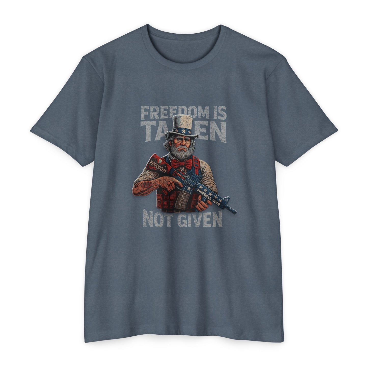 Freedom is Taken, Not Given - T-shirt
