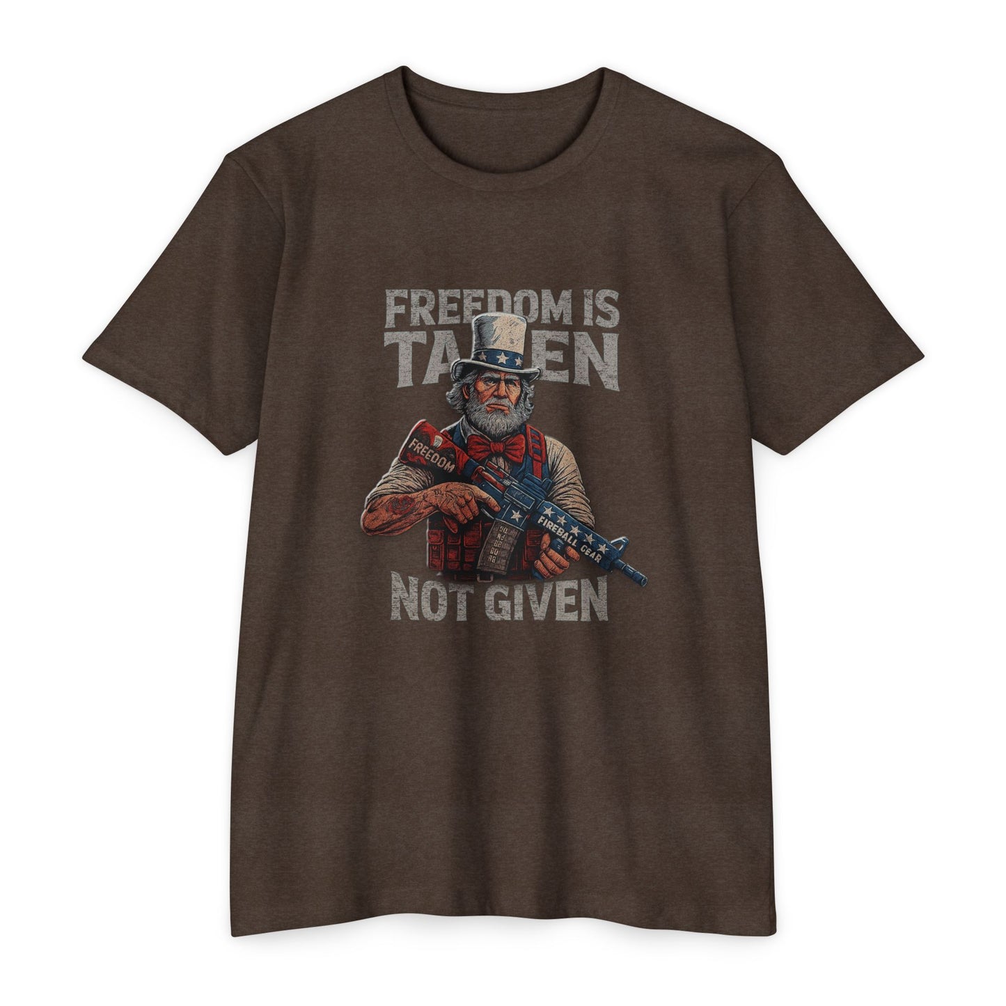 Freedom is Taken, Not Given - T-shirt