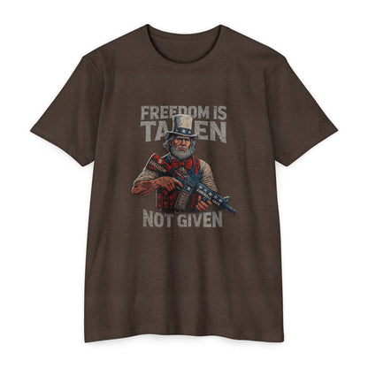 Freedom is Taken, Not Given - T-shirt