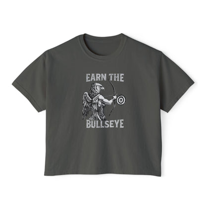 Beast Mode Series - Earn the Bullseye - Women’s Boxy T-shirt