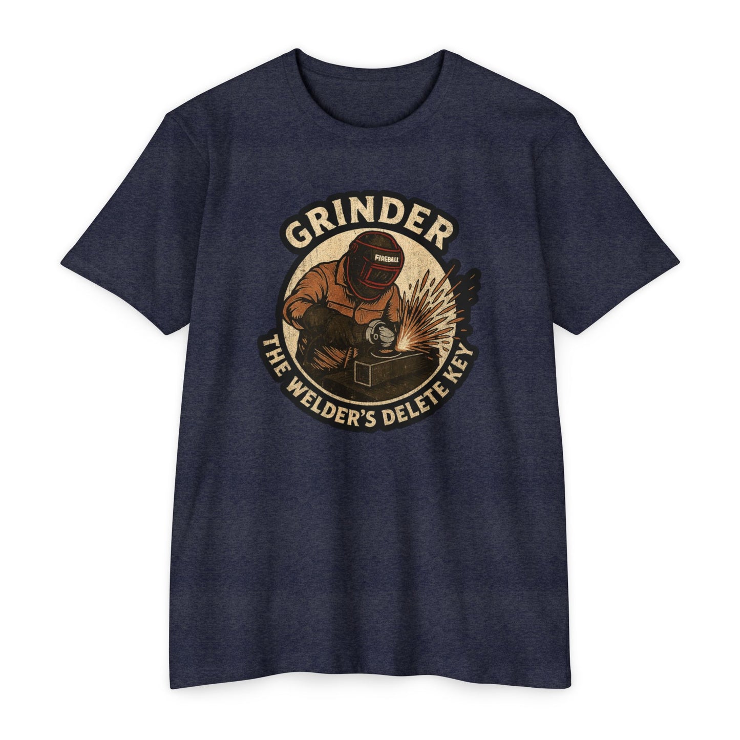 Grinder - The Welders Delete Key - T-shirt