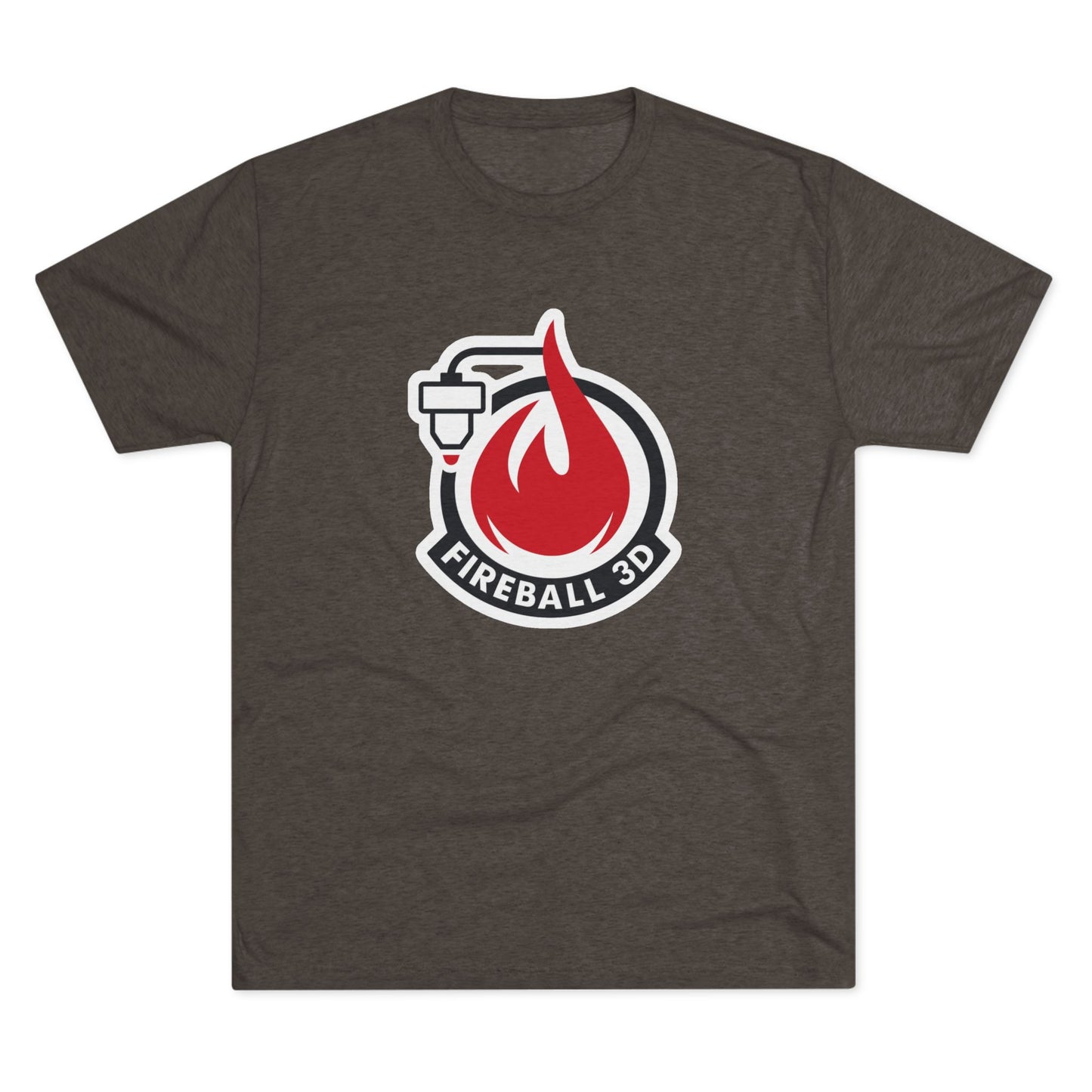 Fireball 3D - Triblend T-shirt