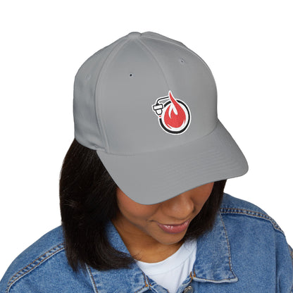 Fireball 3D - Light Colors - FlexFit Embroidered Baseball Cap