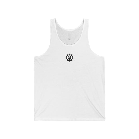 Fireball Gear - Flame & Gear - Black - Jersey Tank Top