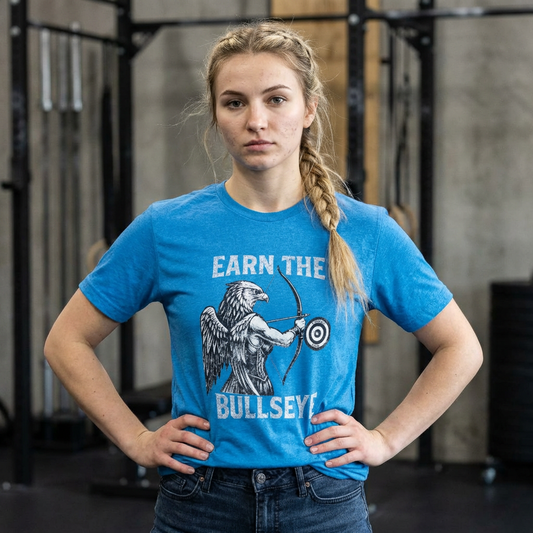 Beast Mode Series - Earn the Bullseye - Fitness Triblend T-shirt