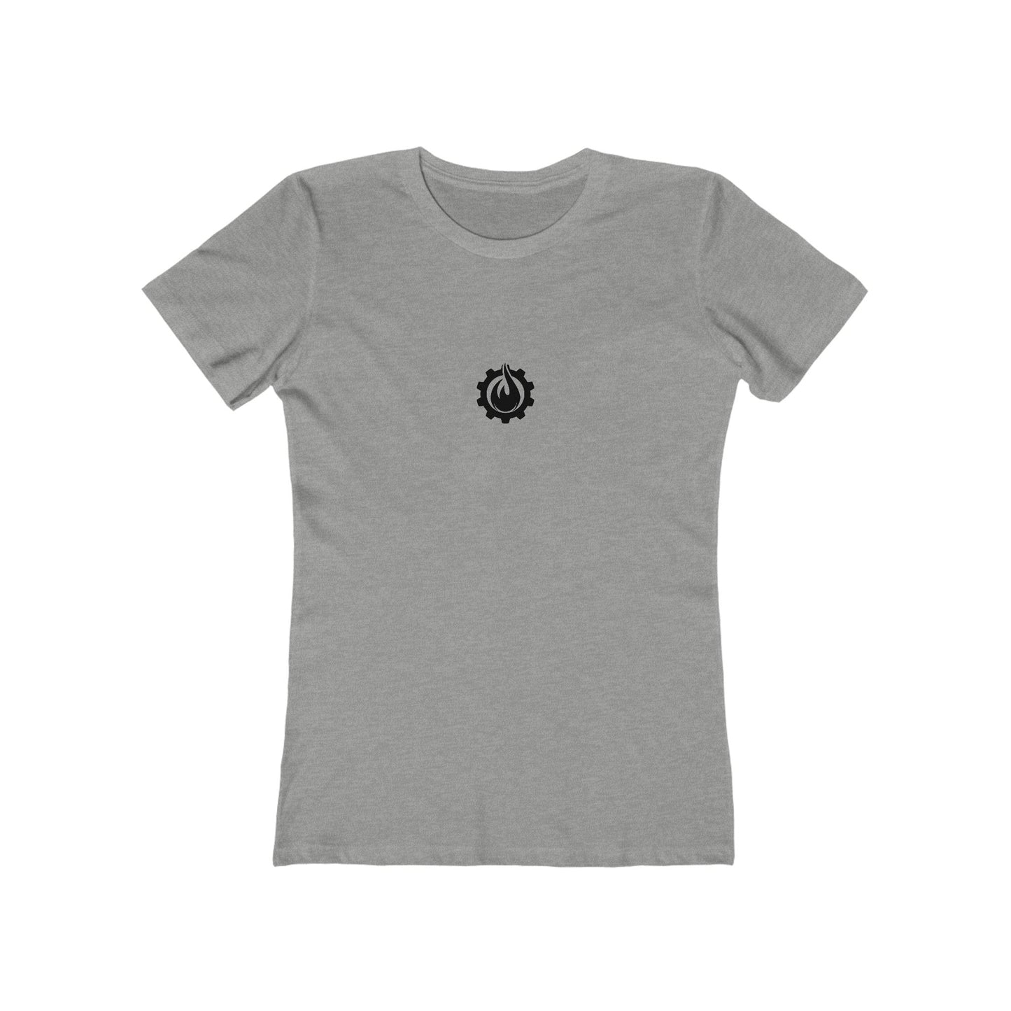 Fireball Gear - Flame & Gear - Black - Women's Slim Fit T-shirt