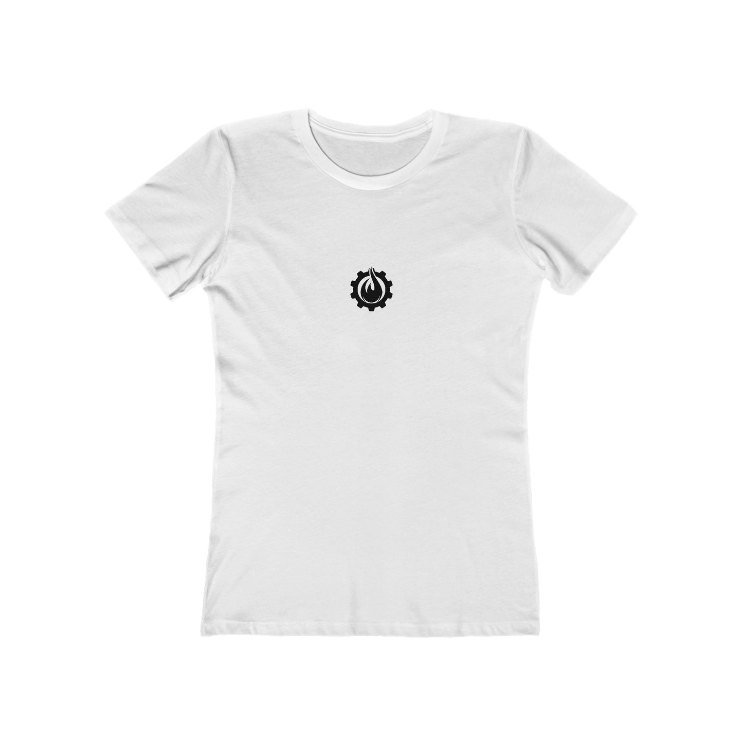 Fireball Gear - Flame & Gear - Black - Women's Slim Fit - Fitness T-shirt