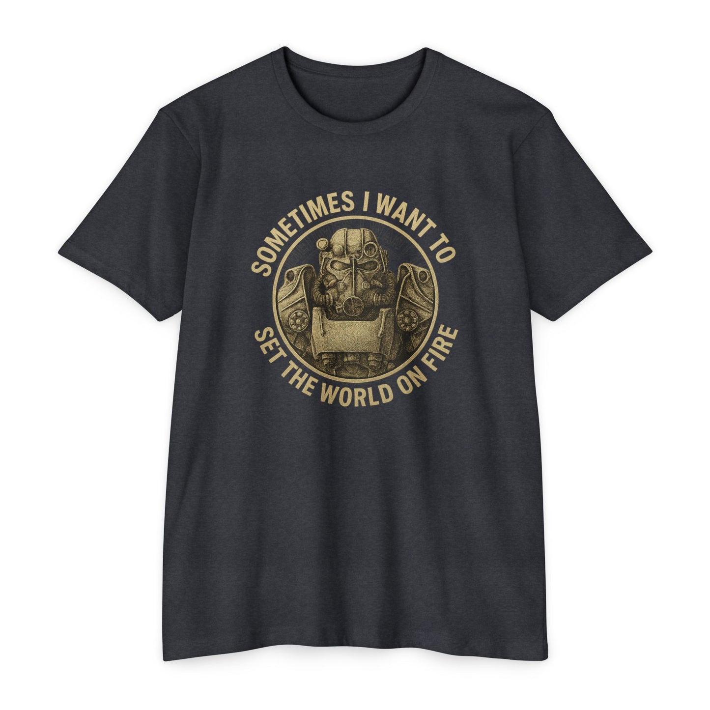 Fallout - Sometimes I Want to, Set the World on Fire - T-shirt