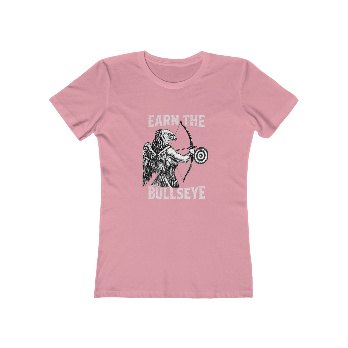 Beast Mode Series - Earn the Bullseye -  Women's Slim Fit Fitness T-shirt