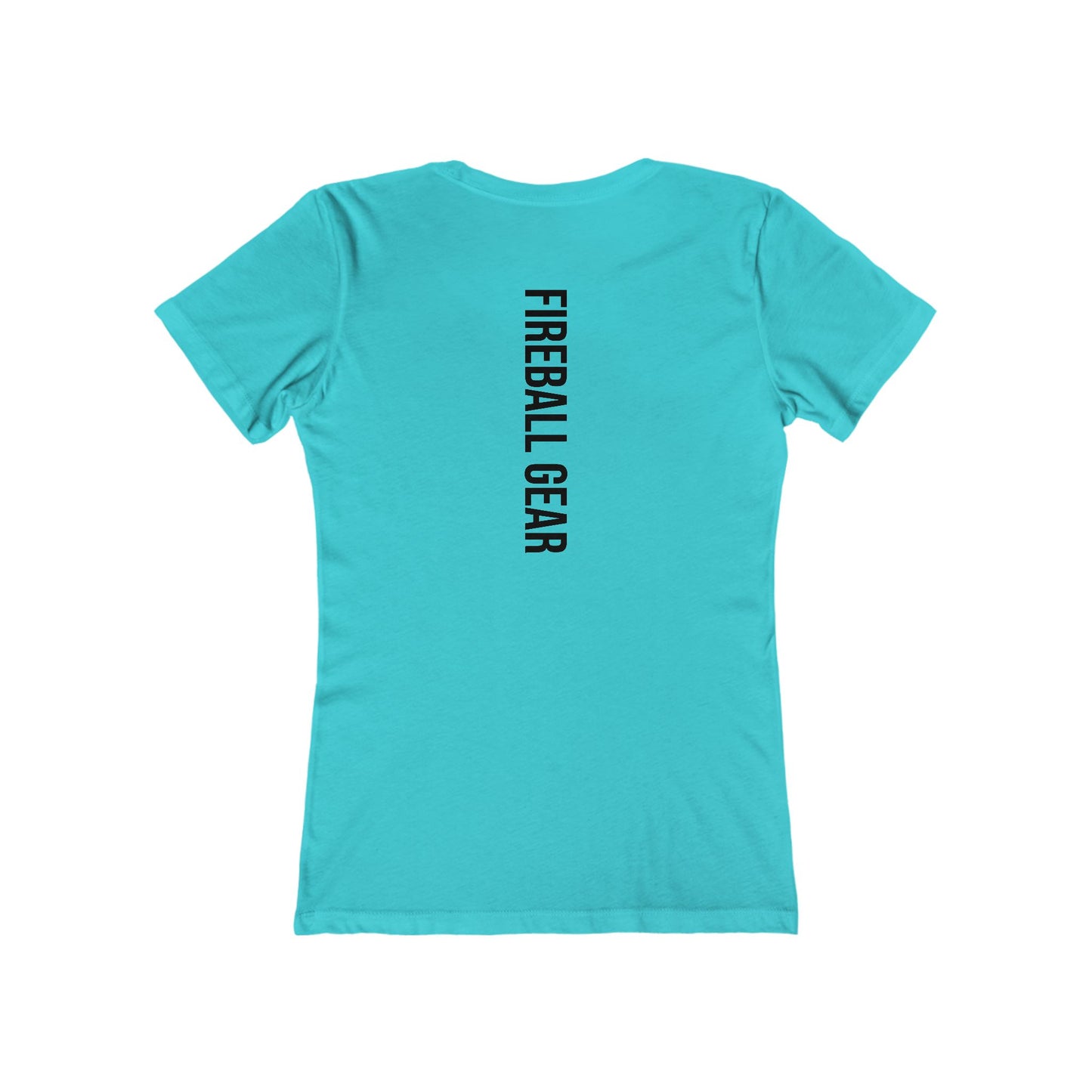 Fireball Gear - Flame & Gear - Black - Women's Slim Fit T-shirt