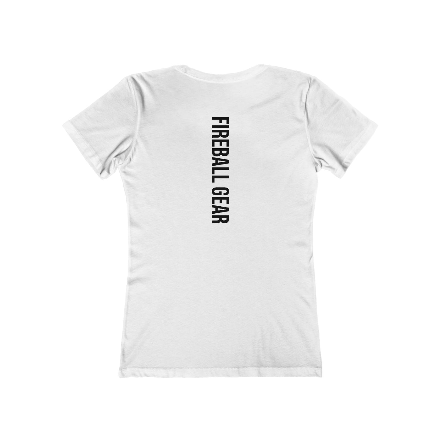 Fireball Gear - Flame & Gear - Black - Women's Slim Fit T-shirt