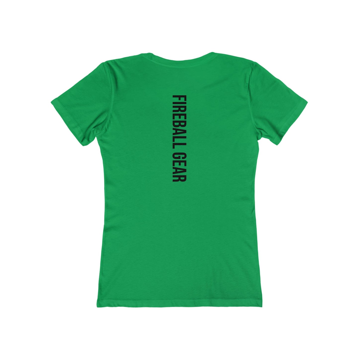 Fireball Gear - Flame & Gear - Black - Women's Slim Fit T-shirt
