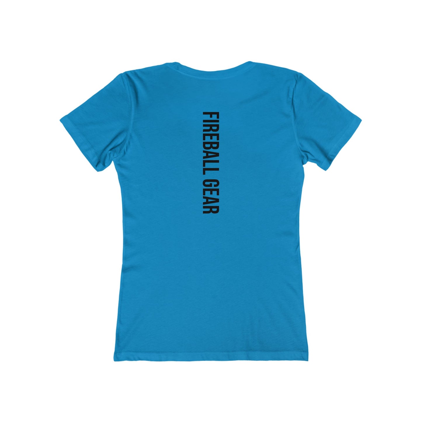 Fireball Gear - Flame & Gear - Black - Women's Slim Fit T-shirt