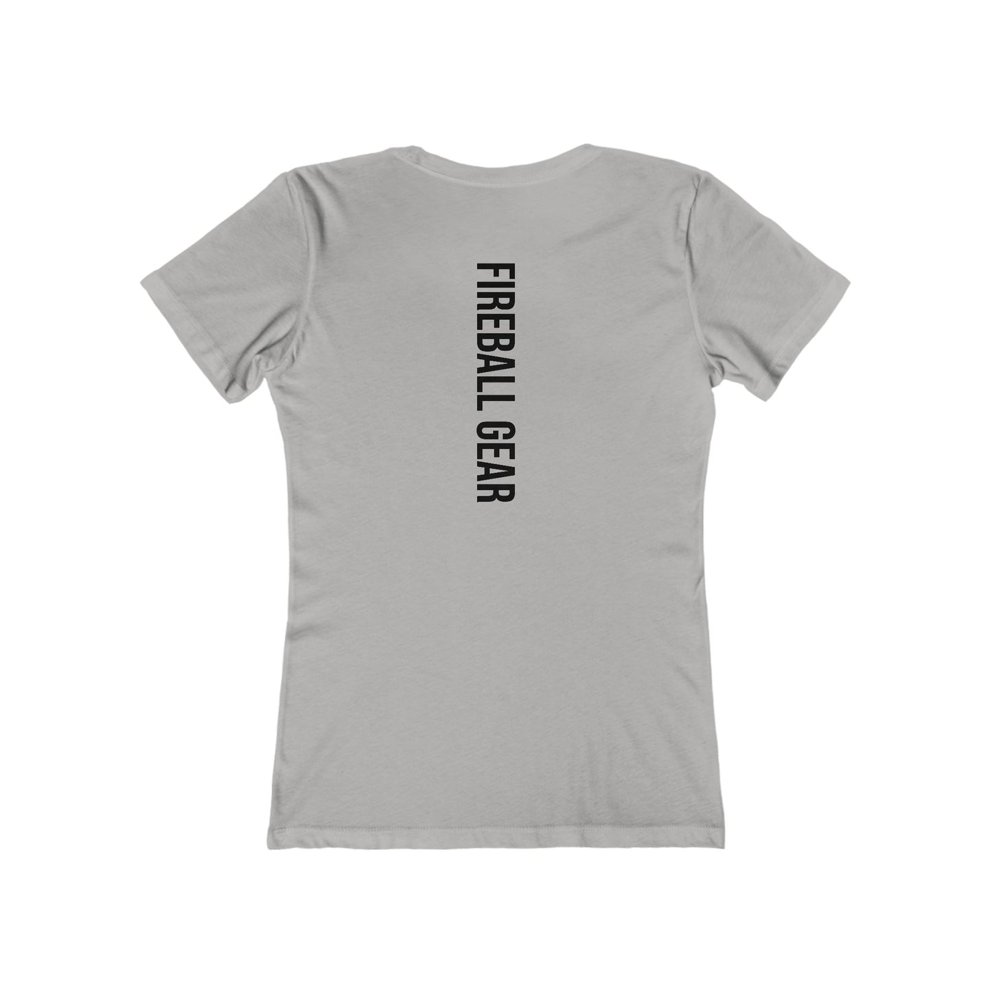 Fireball Gear - Flame & Gear - Black - Women's Slim Fit T-shirt