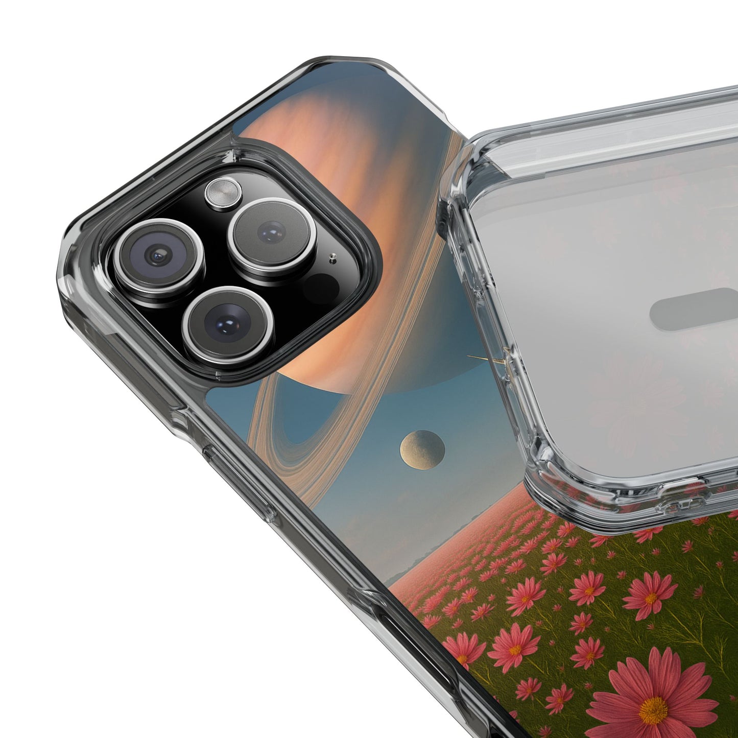 Cosmic Unicorn Dreamscape - Magnetic Clear Impact iPhone Cases