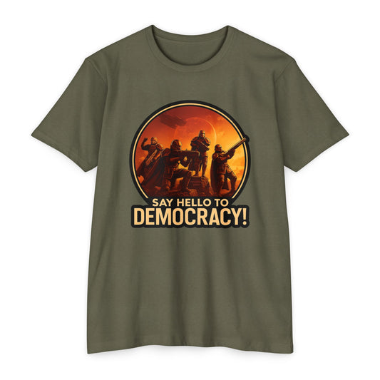 Hell Divers - Say Hello to Democracy! - T-shirt