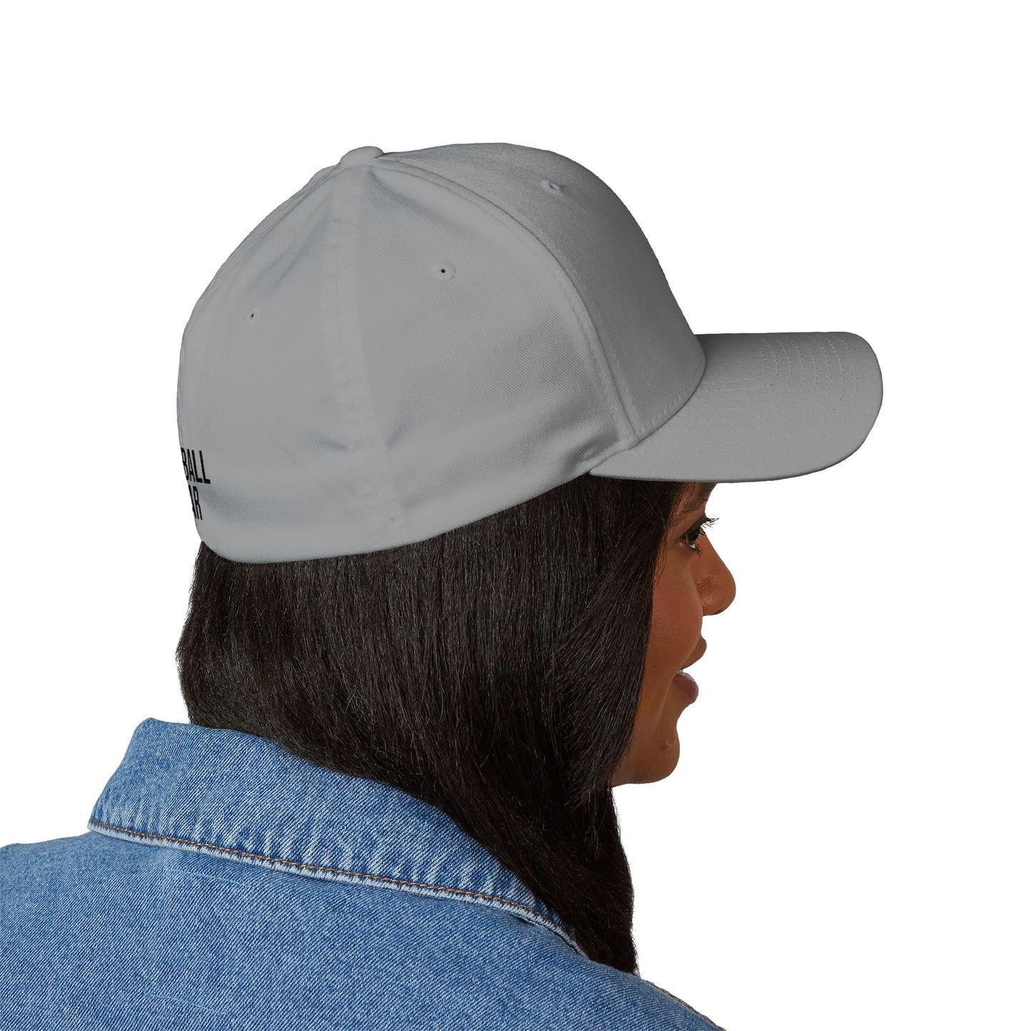 Beast Mode Series - Flame & Gear Circle - FlexFit Embroidered Baseball Cap