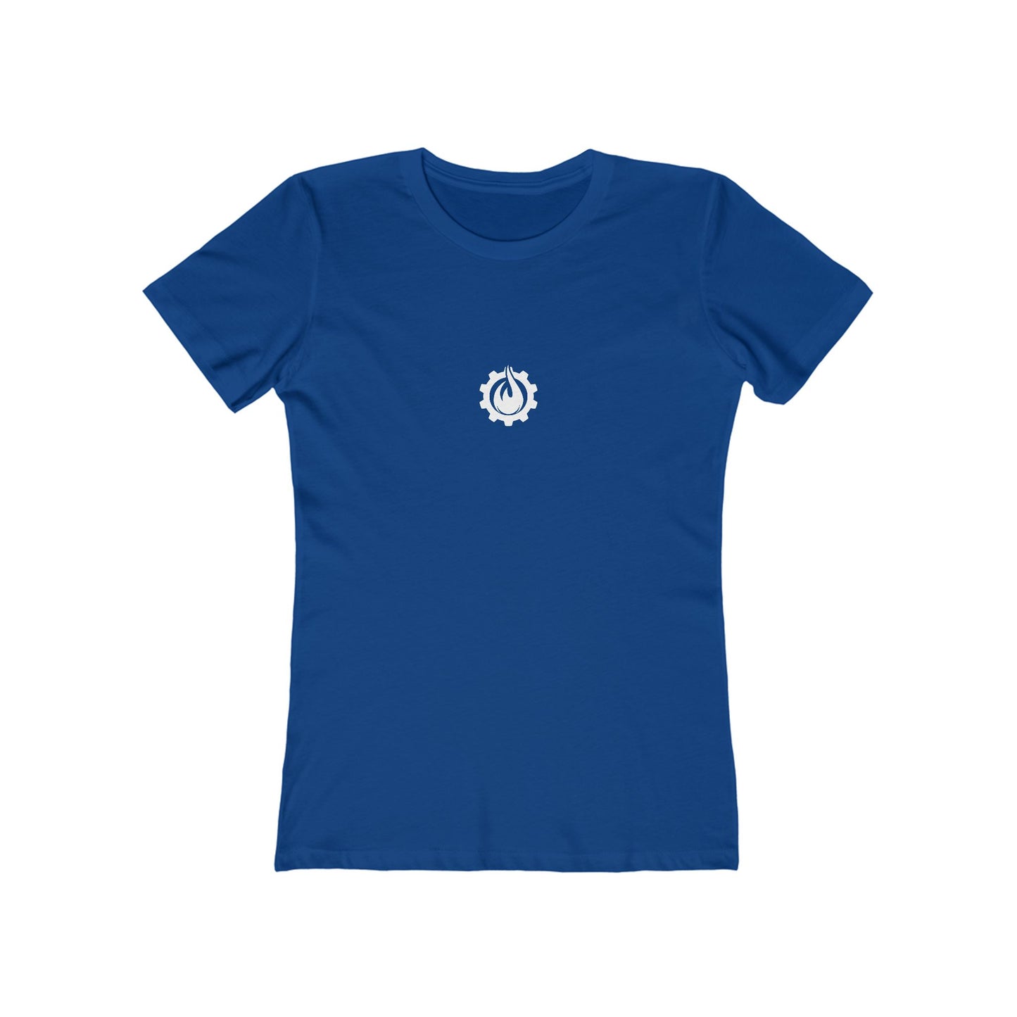 Fireball Gear - Flame & Gear - White - Women's Slim Fit T-shirt