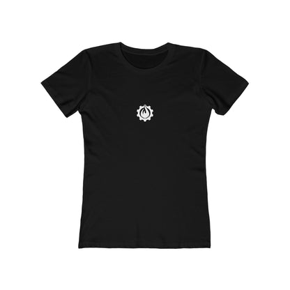 Fireball Gear - Flame & Gear - White - Women's Slim Fit T-shirt