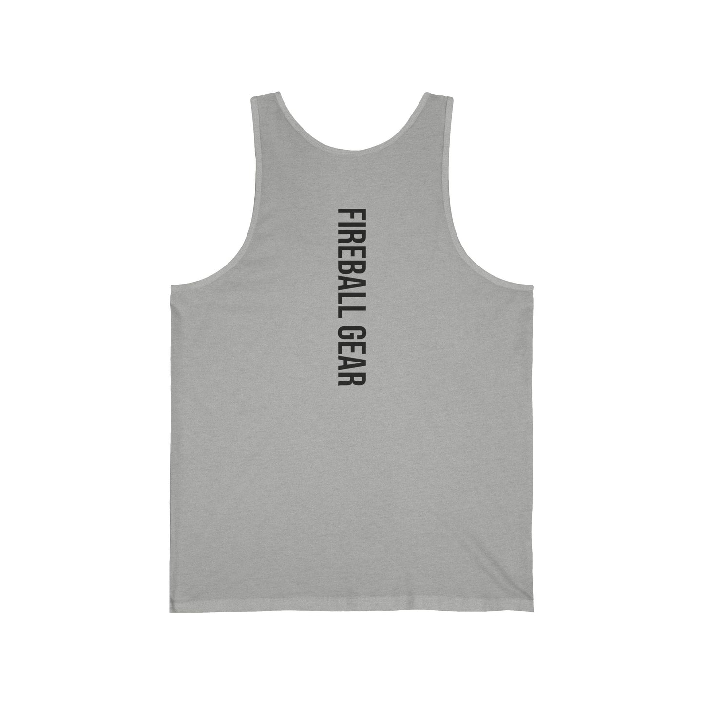 Fireball Gear - Flame & Gear - Black - Jersey Tank Top