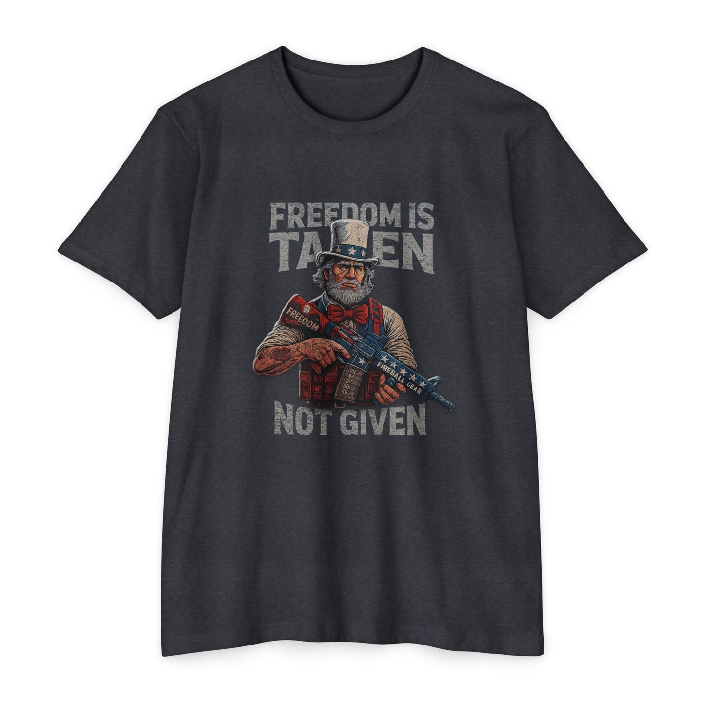 Freedom is Taken, Not Given - T-shirt