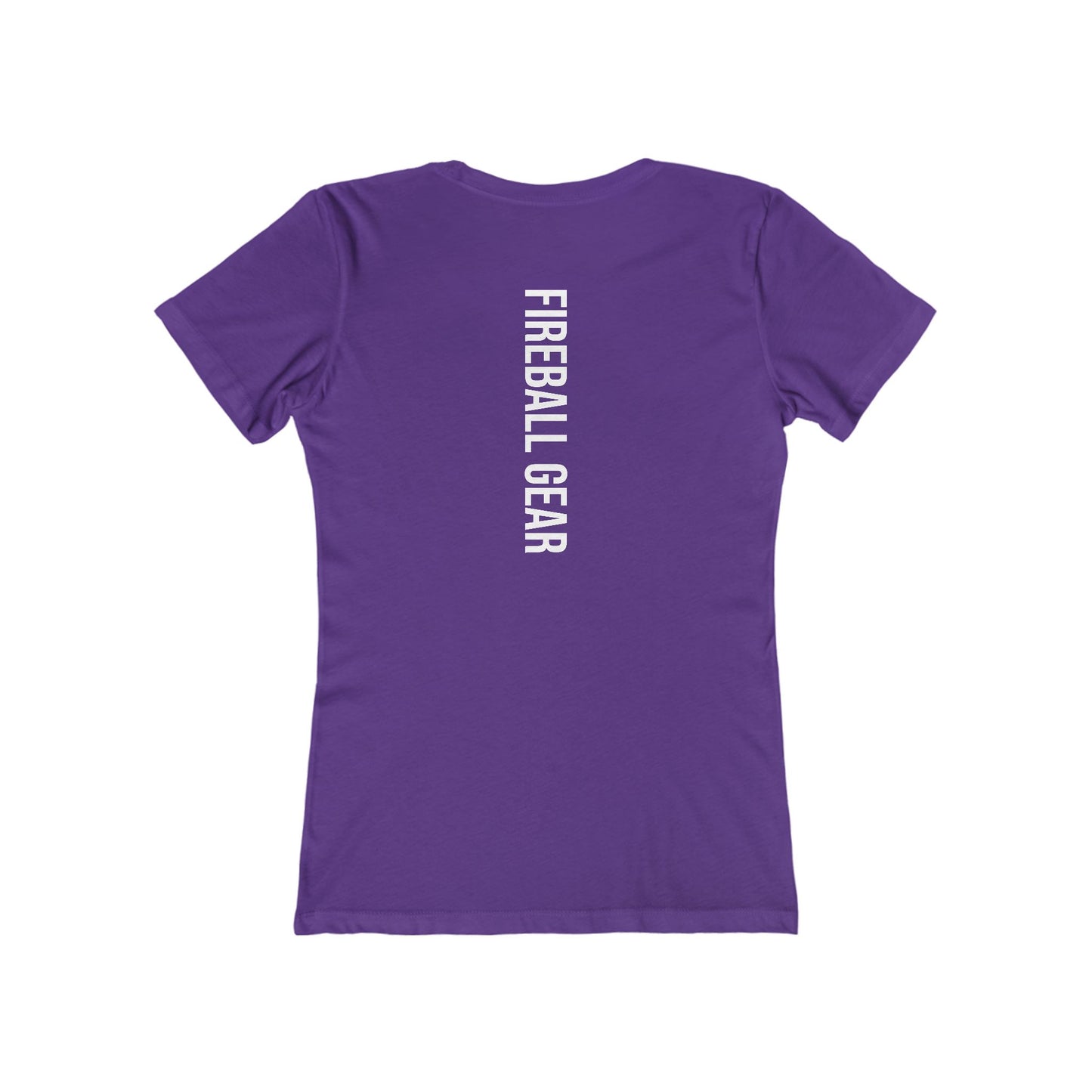 Fireball Gear - Flame & Gear - White - Women's Slim Fit T-shirt